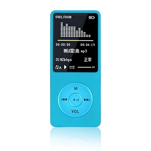 GJX 2026 New 70 Hours Playback Mp3 Mp4 Lossless Sound Music Player Fm Recorder Card Up to 128Gb,For Travel,Exercise,Commuting,Outdoor Activities,Long Listening Sessions