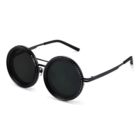 GJX 2026 New Adjustable Sunglasses - Round Polarized Tint Sun Glasses with Nd Filter,For Outdoor & Driving,Stylish Eyewear for Men for Beach Hiking Fishing Sports Outdoor & Shady Rays Glasses