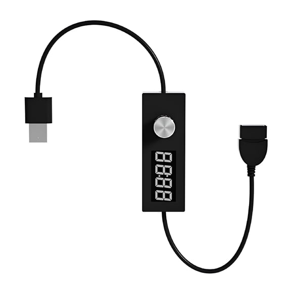 GJX 2026 New Adjustable Usb Timer Power Off Switching for Fan Lamp Up to 24 Hours 55Mins for Home, Office, Bedroom, Study