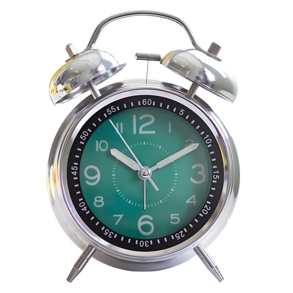 GJX 2026 New Alarm Clock,Deep Sleep-Friendly Loud Alarm Clock,Tick-Free Quartz Table Clock,Metal Stand Stability Alarm Clock for Bedrooms, Offices, Dorm Rooms, Study Desks, Travel