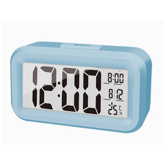 GJX 2026 New Alarm Clock,High Definition Led Digital Clock,Soft Glow Bedside Clock with Smart Night Sensor,User Friendly Alarm Clock for Easy Snooze