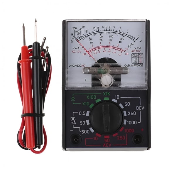 GJX 2026 New Analog Multimeter Voltmeter Ammeter Ohmmeter Tester Tools Multimeter Tester for Home, Workshop, Electronics, Automotive, Diy