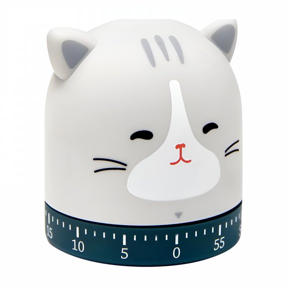 GJX 2026 New Animal Shaped Mechanical Wind Up 60 Minutes Timer,360 Rotating Cute Animals for Children,Baking and Boiling Eggs,One Hour Timer Clock,Digital Timer for Kitchen,Cooking,Baking,Home