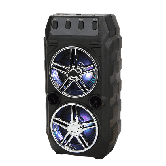 GJX 2026 New Audio Microphone Set High-Definition Sound Quality Bluetooth Speaker Wireless Design Lightweight and Portable Wireless Microphones for Karaoke Presentations Outdoor Events White1