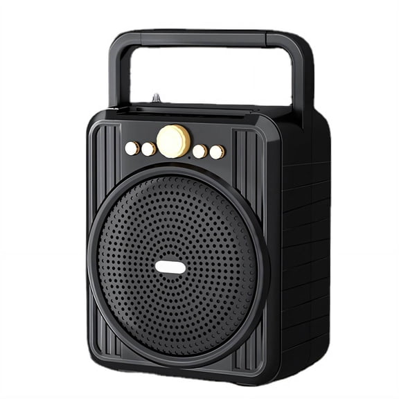 GJX 2026 New Audio Microphone Set,High-Definition Sound Quality Speaker,Multi-Band Adjustment Multi-Scene Application Wireless Microphones,Black1