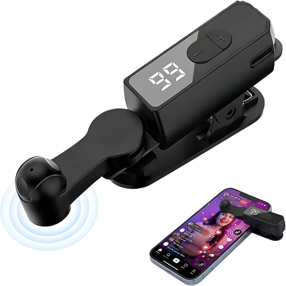 GJX 2026 New Auto Clicker Tapper for Smartphones,Rechargeable Cordless 107 Adjustable Speed,Auto Screen Tapper for Live Stream Likes,Games,Repetitive Task,Purchases