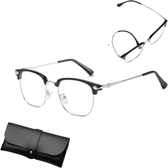 GJX 2026 New Auto Focus Glasses Self Adjusting,Smart Auto Focus Anti Blue Reading Glasses for Men Women,Auto Zoom Auto Focus Glasses Self Adjusting