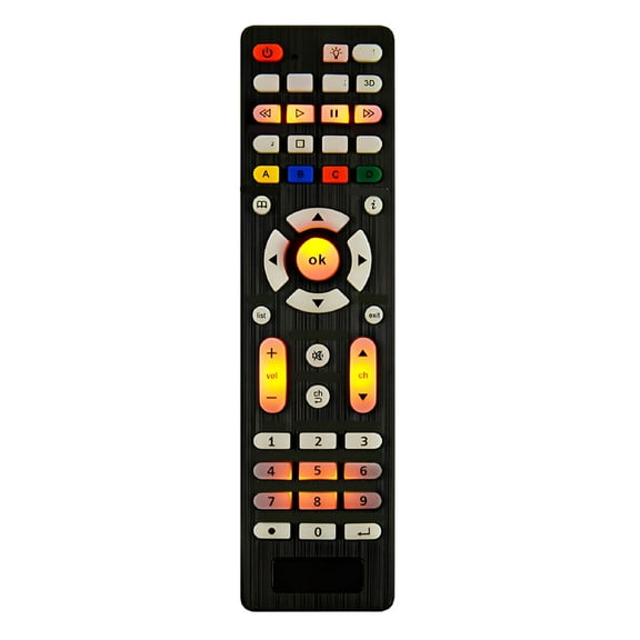 GJX 2026 New Backlit Remote Control for Smart Tvs-Ergonomic&Easy to Use! for Tv,Home,Living Room,Media Center,Entertainment,Smart Devices