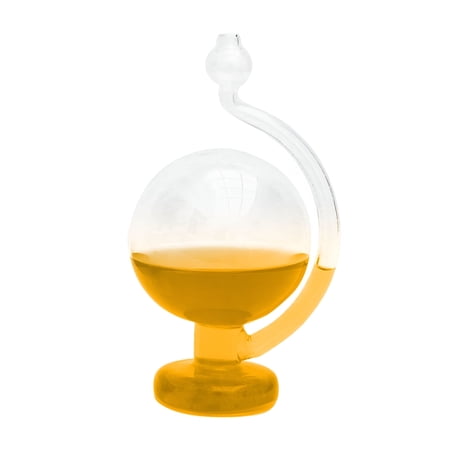 GJX 2026 New Barometer Forecast,Globe Shaped Weather Forecast Glass Bottle Barometers for the Home Weather Predictor Barometer Home Decoration