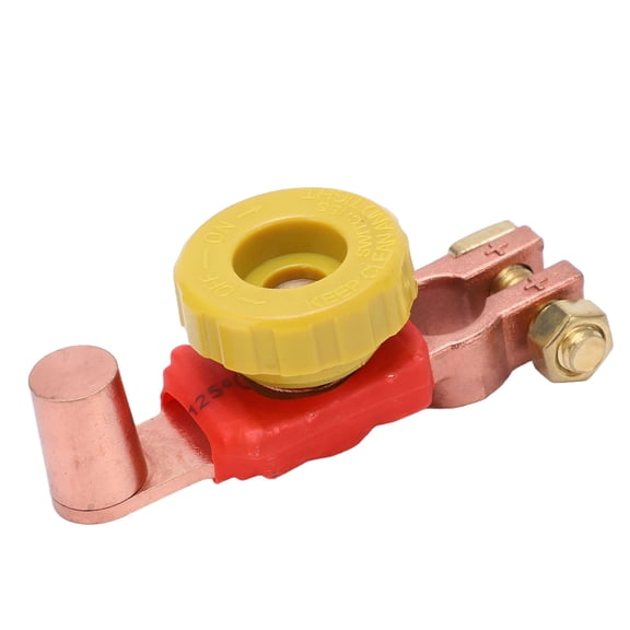 GJX 2026 New Battery Disconnect Switch Positive Battery Cut Off Switch Battery Master Switch Isolator for 6V 12V 24V Car Rv Atv