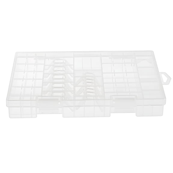 GJX 2026 New Battery Organizer Storage Case Caddy Home Supplies,For Home Storage,Battery Management,Garage Organization,Tool Sheds,Emergency Kits