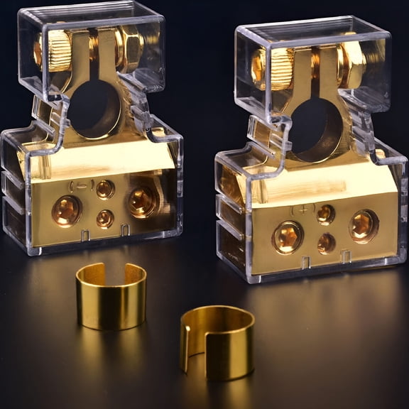 GJX 2026 New Battery Terminal Connectors,0/2/4/6/8/10 Awg Battery Terminals,Heavy Duty Car Battery Terminal,Top Post Multiple Battery Terminal