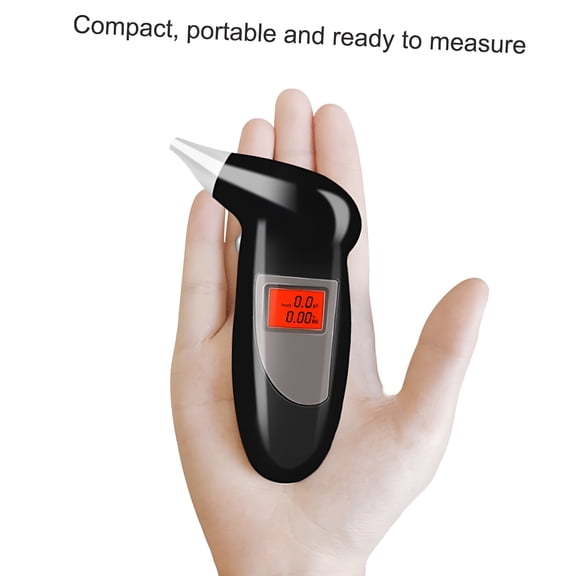 GJX 2026 New Breathalyzer,Portable Alcohol Tester with Digital Display for Personal and Car Use for Travel, Home, Parties, Events, Roadside Checks