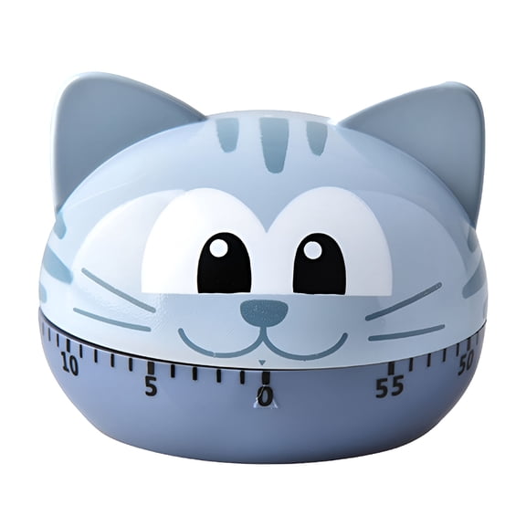 GJX 2026 New Cartoon Animal Timers 60 Minutes Mechanical Kitchen Cooking Timer Clock Loud Alarm Counters Mini Size Manual Timer Kitchen Utensil Digital Timer for Kids Visual Timers for Kids