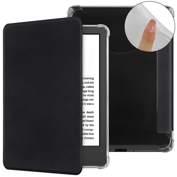 GJX 2026 New Case for Paperwhite 7" 12Th Gen ,Slim Anti-Scratch Shockproof Protective Cover Flip Tablet Case with Auto Sleep/Wake for Paperwhite ,Black