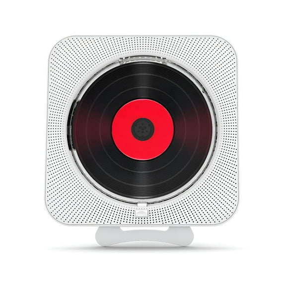 GJX 2026 New Cd Player,Built-In Stereo Player,Mountable Music Player,Ir Remote,Bluetooth,Tf Card,Wall Mountable,3.5Mm Led Screen,Car Portable Cd Player