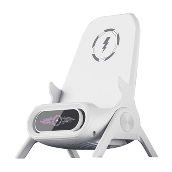 GJX 2026 New Charging Station with Auto-Sensing Technology Space-Saving Versatile Wireless Charging Station for Desktop Universal Wireless Charging Station for Office Home Bedroom Living Room