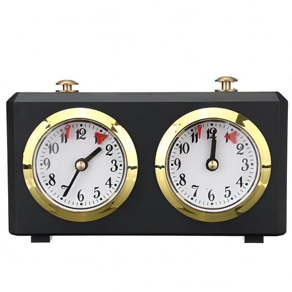 GJX 2026 New Chess Timer Chess Clock Count Up Count Down Timer International Chess Timer Clock for Tournament,Club,Home Play (No Need Battery)