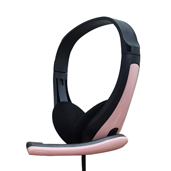 GJX 2026 New Clear Voice Usb Wired Computer Headset with Noise Reduction Mic Perfect for Call Center Office School Pc Gaming for Remote Work,Online Learning,Streaming,Customer Service