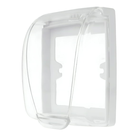 GJX 2026 New Clear Waterproof Outlet Cover Switches Socket Protective Box Lockable Bubble Cov for Outdoor Use,Weather Protection,Electrical Safety,Garden,Patio,Camping.
