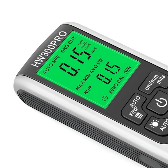 GJX 2026 New Coating Thickness Gauge Car Coating Thickness Measurement Paint Depth Meter White for Automotive,Car Maintenance,Diy Projects,Bodywork Inspection