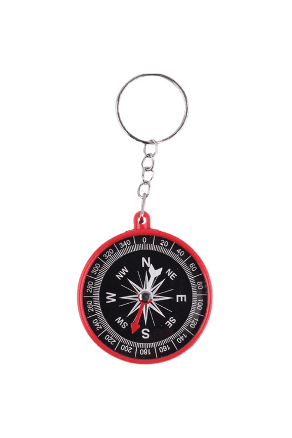 2026 New Compass Hiking Survival,Portable Compass for Kids,Compass As Keychain,For Learning Aids, for Outdoor Adventures, Camping, Hiking, Educational Tools, Travel