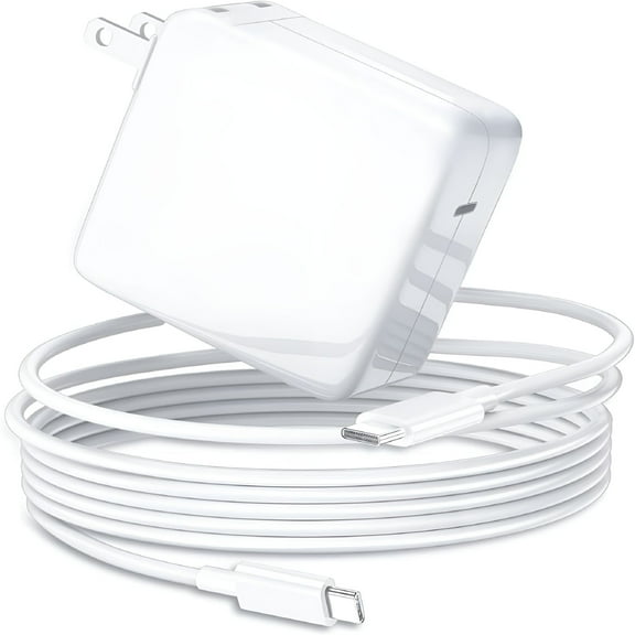 GJX 2026 New Compatible for Mac Book Pro Charger-96W Power Adapter Compatible with Usb C Port Macbook Pro&Macbook Air 13 14 15 16 Inch All Usb C Device 6.6Ft Usb-C to C Charge Cable