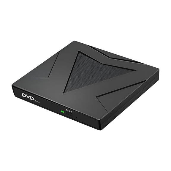 GJX 2026 New Computer Drive Burner Reader,Dvd Rw Writer External Dvd Player Usb 3.0 for Data Burning,Media Playback,File Storage,Video Watching,Computer Setup,Laptop Use