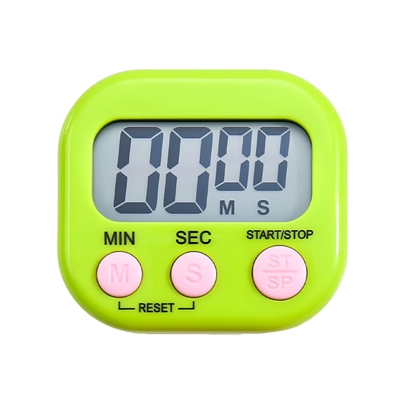 GJX 2026 New Countdown Timer Digital Display Visual Electronic Timer Kitchen Timer Students Reading Time Reminder for Homeschool Supplies Study Tool for Cooking, Study, Exam, Homework