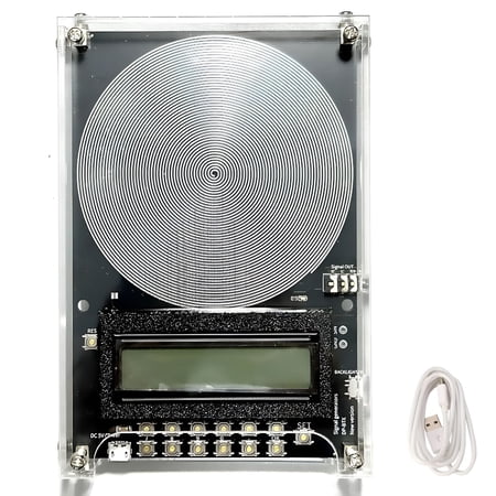 GJX 2026 New Custom Frequency Generator V2,Schumann Resonance Generator,Adjustable 0.1Hz-100000Hz Sine Signals Generator,7.83Hz Pulse Generator,For Stress Relief,Relaxation,Usb Powered (Black)