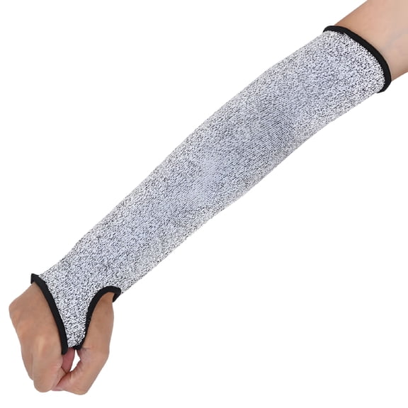 GJX 2026 New Cut Resistant Protective Arm Sleeve Wrist Guard Glove for Climbing Hunting,Cut Resistant Sleeves with Thumb Hole,Level 5 Protection,Slash Resistant Safety Protective Arm Sleeves