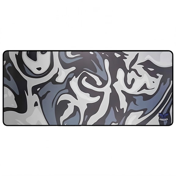 GJX 2026 New Desk Mat Flat Layout Desk Protector Mat Keyboard Mouse Function Xl Mouse Pad Style3 for Gaming Office Home 11.8"X31.5"