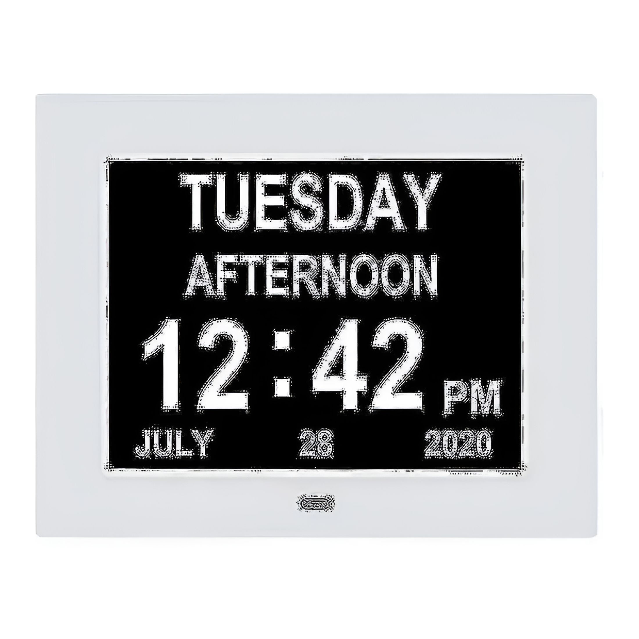 GJX 2026 New Digital Dementia Clock Calendar Clock Day Date Clock Large Display Large Clear Unabbreviated Time and Date