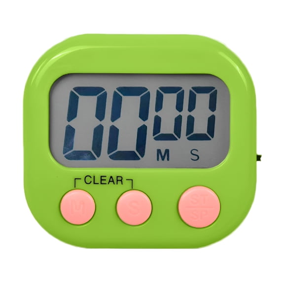 GJX 2026 New Digital Kitchen Timer,Big Display Screen,Classroom Timer for Kids,Timer for Teacher,Cooking Baking Game Exercise Timers,Minute Seconds Count Up Countdown and Simple Operation