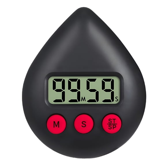 GJX 2026 New Digital Shower Timer Waterproof Energy Saver Digital Timer with Alarm & Suction Cup Waterproof Timer for Shower