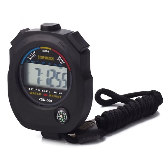 GJX 2026 New Digital Stopwatch - Sport Stopwatches R,Multi-Function Waterproof Lcd Chronograph Counter Stop Watch for School Gym Coaches Referees Teacher Kids