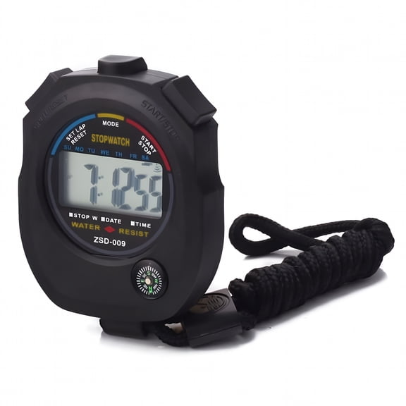 GJX 2026 New Digital Stopwatch - Sport Stopwatches R,Multi-Function Waterproof Lcd Chronograph Counter Stop Watch for School Gym Coaches Referees Teacher Kids