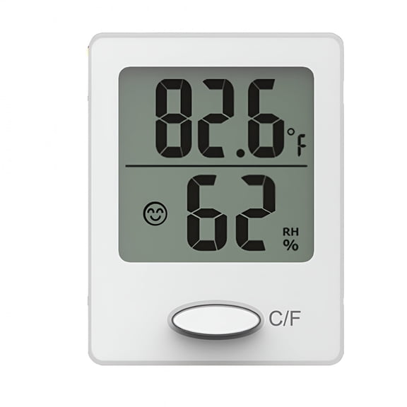 GJX 2026 New Digital Thermometer Hygrometer Wall Mounting Mini Indoor Humidity Temperature for Home,Office,Greenhouse,Lab,Warehouse