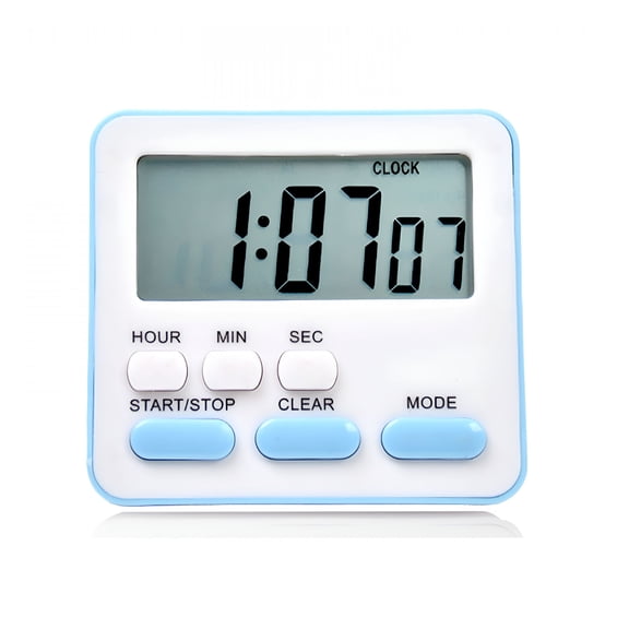 GJX 2026 New Digital Timer,Large Screen Kitchen Timer,Adjustable Clip Timer,Abs Plastic Digital Timer, for Cooking, Baking, Workouts, Study Sessions, Home, Office
