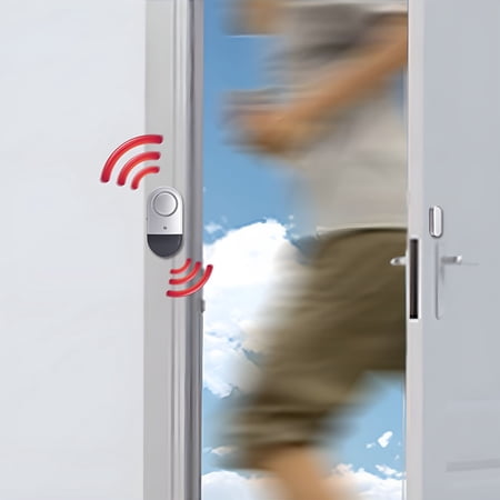 GJX 2026 New Door Alarm for Home Wireless Door Alarms with 125Db,Window Door Open Alarm Sensor for Home Security,Door Protection,Window Monitoring,Burglary Prevention,Apartment Safety