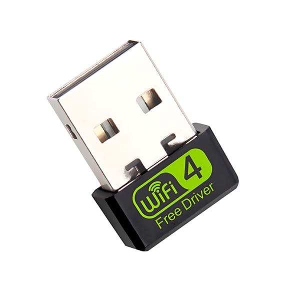 GJX 2026 New Driver-Free Wireless Network Card,Portable Usb Wifi Adapter for Pc Laptop,Plug and Play for Laptops,Desktops,Home,Office,Travel,Gaming,Online Streaming