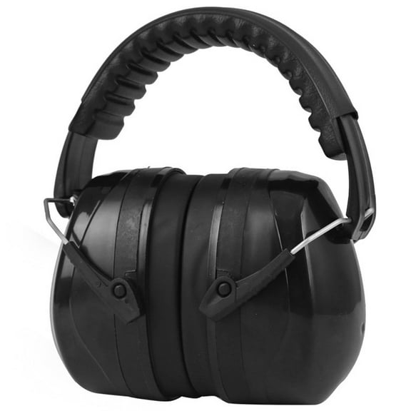 GJX 2026 New Ear Muffs for Noise Reduction,Advanced Sound Isolation Earmuffs,Lightweight Comfortable Ear Protection for Peaceful Sleep,For Travel,Study,Work,Black