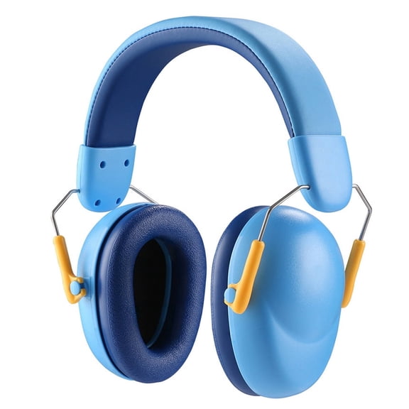 GJX 2026 New Ear Muffs for Noise Reduction,Premium Noise Isolation Earmuffs,Soft Adjustable Ear Protection for Extended Use in Noisy Spaces,Blue