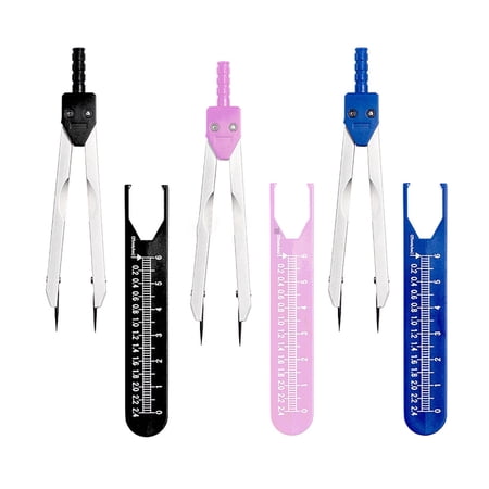 GJX 2026 New Ecg Calipers - High Precision Measuring Tool - Professional Non-Slip Ekg Caliper - for Students