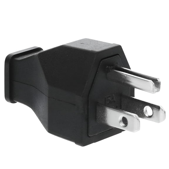 GJX 2026 New Electric Plug Male Plug End Replacement 15A/125V Rotatable Plug (Us Plug) for Home, Office, Workshop, Kitchen, Electrical Devices