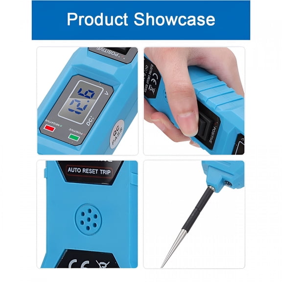 GJX 2026 New Electrical System Tester,Check Tool Led Lcd Display Test Resistance Relay Fuse Circuit Probe Tester Automotive Relay Tester for Car,Truck,Motorcycle,Automotive,3.5V-36V
