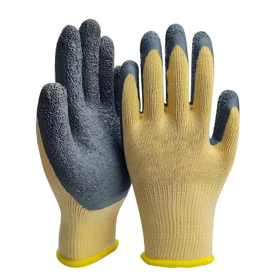 GJX 2026 New Electrical Withstanding Voltage 400V Rubber Anti-Electricity Yellow Black Electrician Insulating Gloves Work Safe Gloves Insulation Touch Screen Glove Mittens