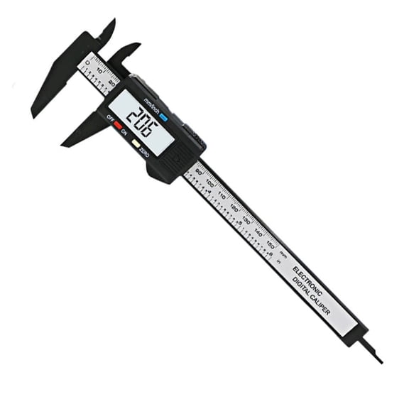 GJX 2026 New Electronic Digital Caliper,Plastic Vernier Caliper,Caliper Measuring Tool with Inch/Millimeter Conversion,Extra Large Lcd Screen,0-6 Inch/0-150 Mm,Auto Off Featured Micrometer Ruler