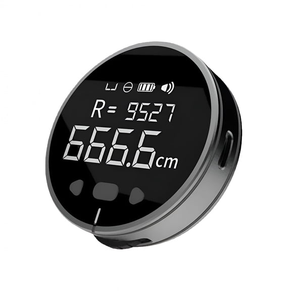 GJX 2026 New Electronic Digital Tape Measure Ruler Rechargeable Lcd Display Measuring Tools for Home Projects, Construction, Carpentry, Diy Tasks, Interior Design, Professional Measurements