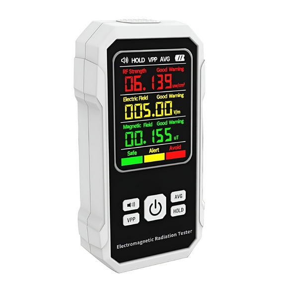 GJX 2026 New Emf Meter Radiation Detector High Frequency,Hand-Held Digital Lcd Emf Detector for Home Emf Inspections,Office,Outdoor and Ghost Hunting
